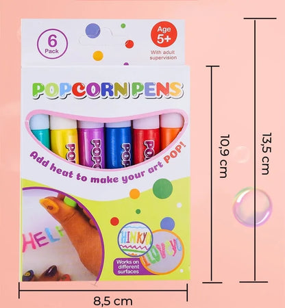 3D Relief Art Pen Set – Raised Puffy Art Markers