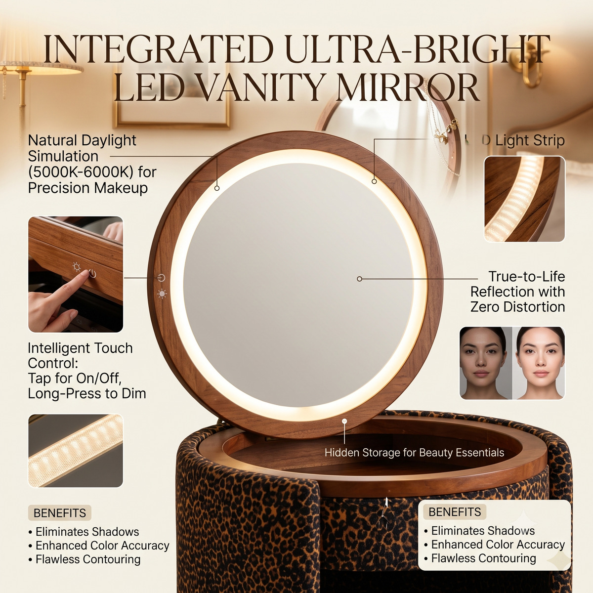 A mirror that works with your routine