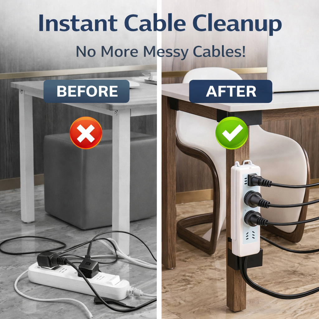 ✅ ✅ Last Day Promotion-48%OFF-Adhesive Punch-free Socket Holder