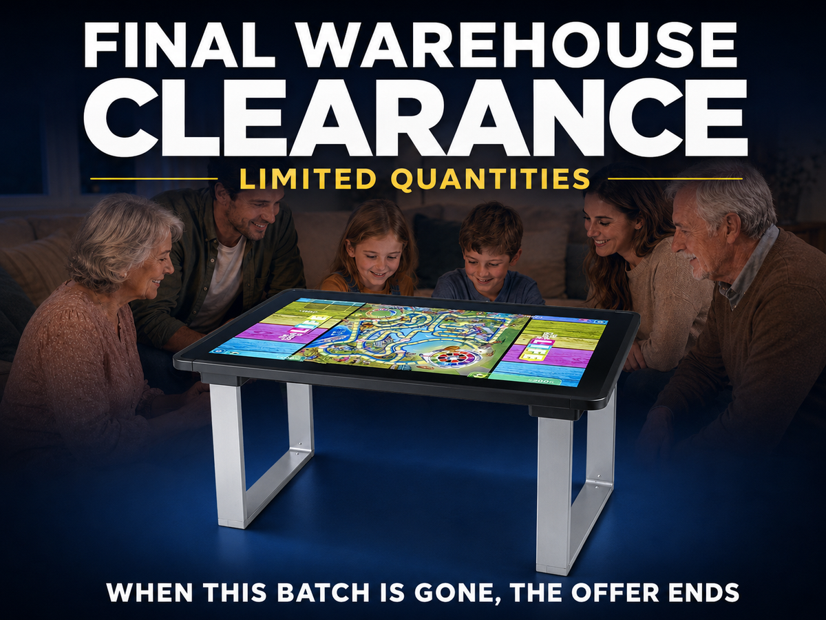 GatherPlay interactive home entertainment table