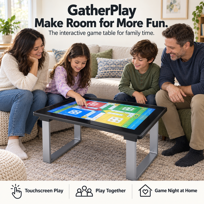 GatherPlay interactive touchscreen game table