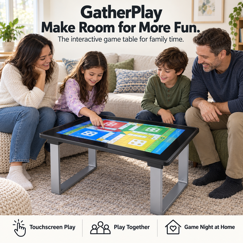 GatherPlay interactive touchscreen game table