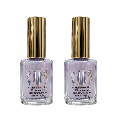 🎉 2026 Sale — Over 21,300 Sold!💜 Lilac Glossy Mirror Nail Strengthener – Shiny ✨