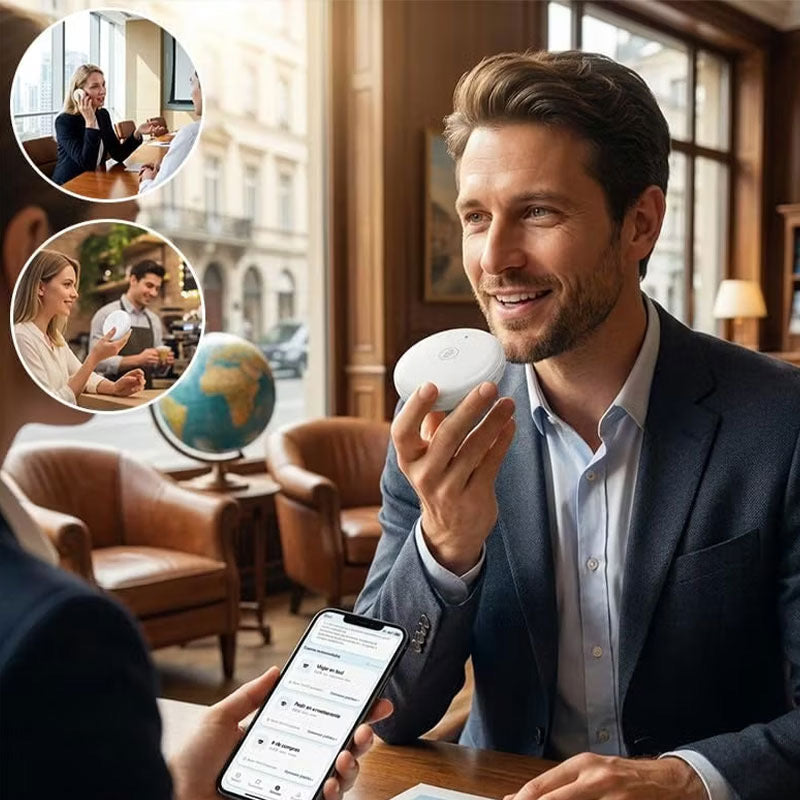 AI Wearable Translator – 165+ Languages